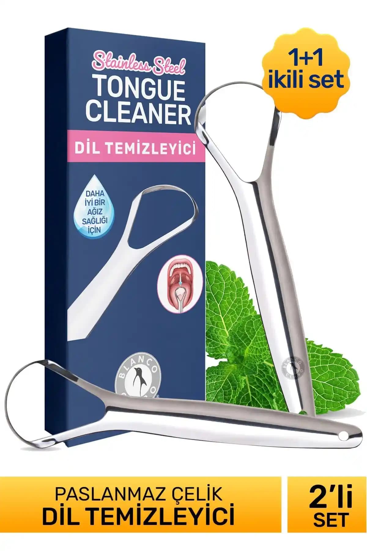 Paslanmaz Çelik Dil Temizleyici ile Ağız Hijyeninizi Güçlendirin ve Ferah Nefes Elde Edin