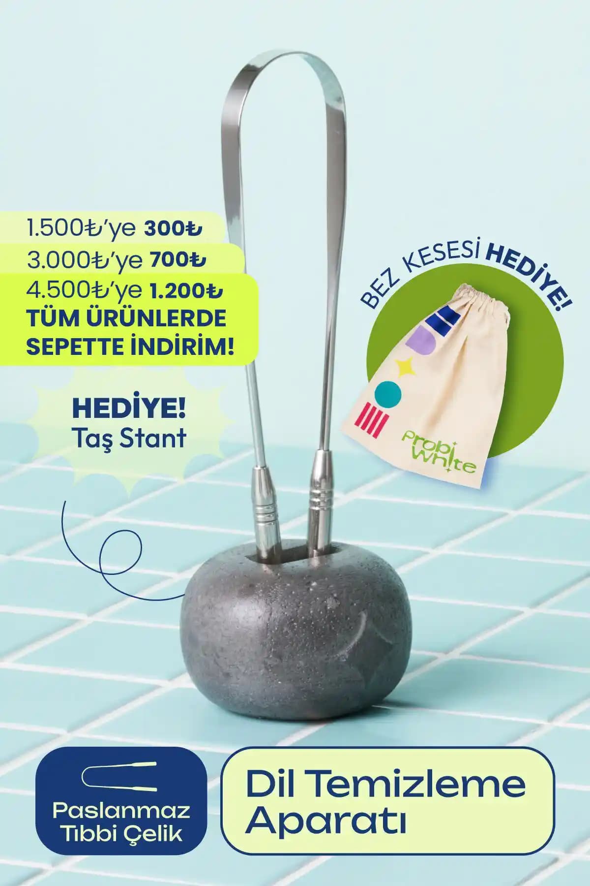 Probident Probiwhite Dil Temizleme Aparatı: Hijyen ve Konfor İçin Modern Çözüm