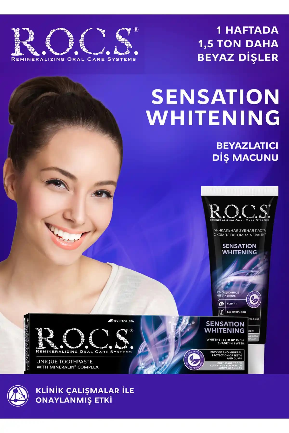 R.O.C.S. Rocs Sensation Whitening Beyazlatıcı ve Parlatıcı Diş Macunu Özellikleri ve Kullanım Rehberi