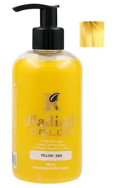 Radikal Radikal Jeans Renkli Amonyasız Saç Boyası 250 ML Canlı ve Sağlıklı Görünüm İçin