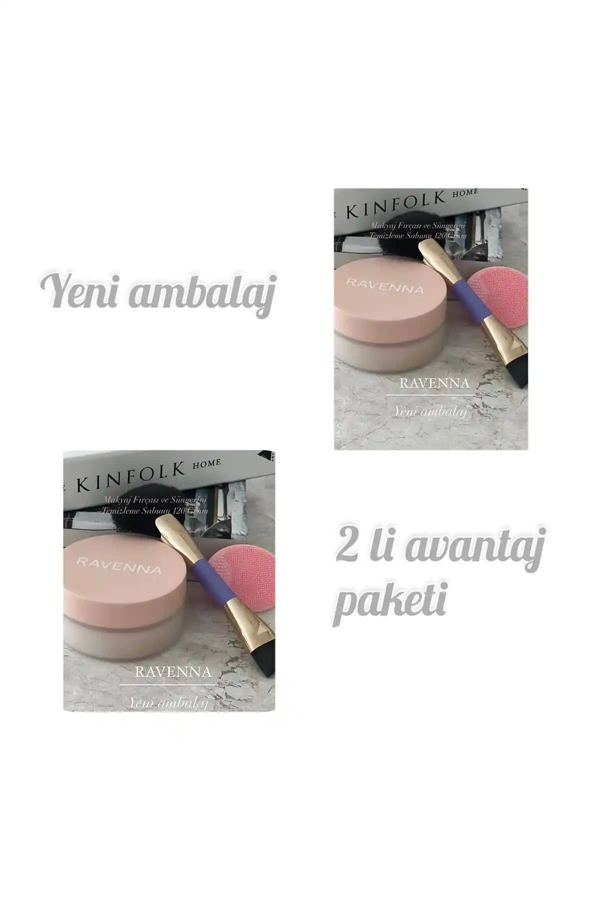 Ravenna Doğal Makyaj Fırçası ve Sünger Temizleme Sabunu Seti İncelemesi