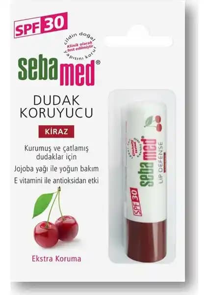 Sebamed Dudak Kremi Kiraz: Doğal İçeriklerle Nemlendirme ve Güneş Koruma Özelliği