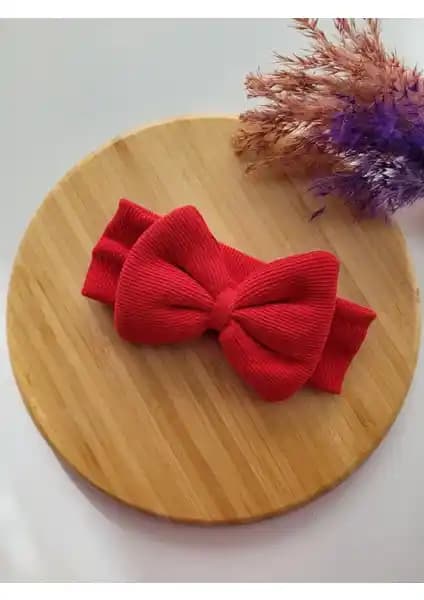 Seher Bebe Butik Kız Bebek ve Çocuk Kaşkorse Fiyonklu Bandana Şıklık ve Konfor Sunan Aksesuar