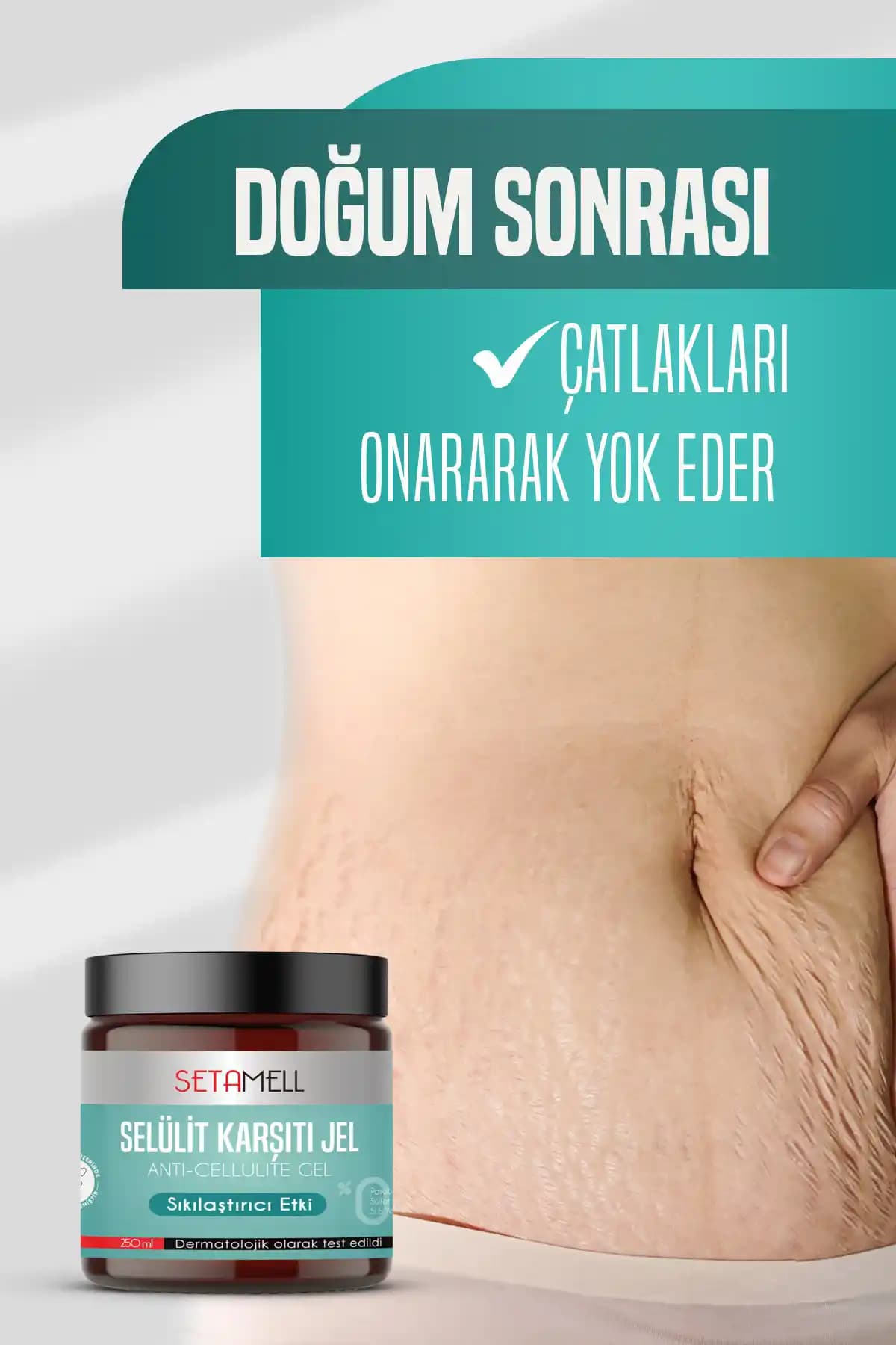 Setamell Incelticı Sıkılaştırıcı ve Selülit Giderici Vücut Jelinin Özellikleri ve Kullanım Yöntemleri