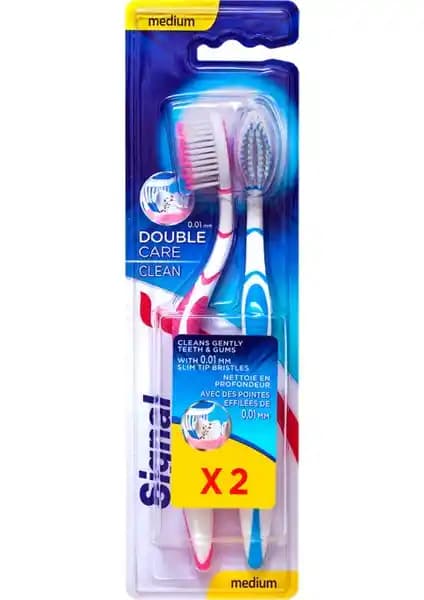 Signal Double Care Clean Diş Fırçası 1+1 Paketi ile Etkili ve Ekonomik Ağız Temizliği