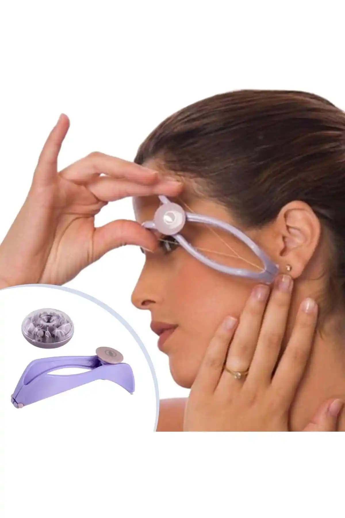 Slique Pratik Iple Kaş Bıyık Tüy Alma Epilasyon Aleti Türkiye Menşeli Güvenilir Çözüm