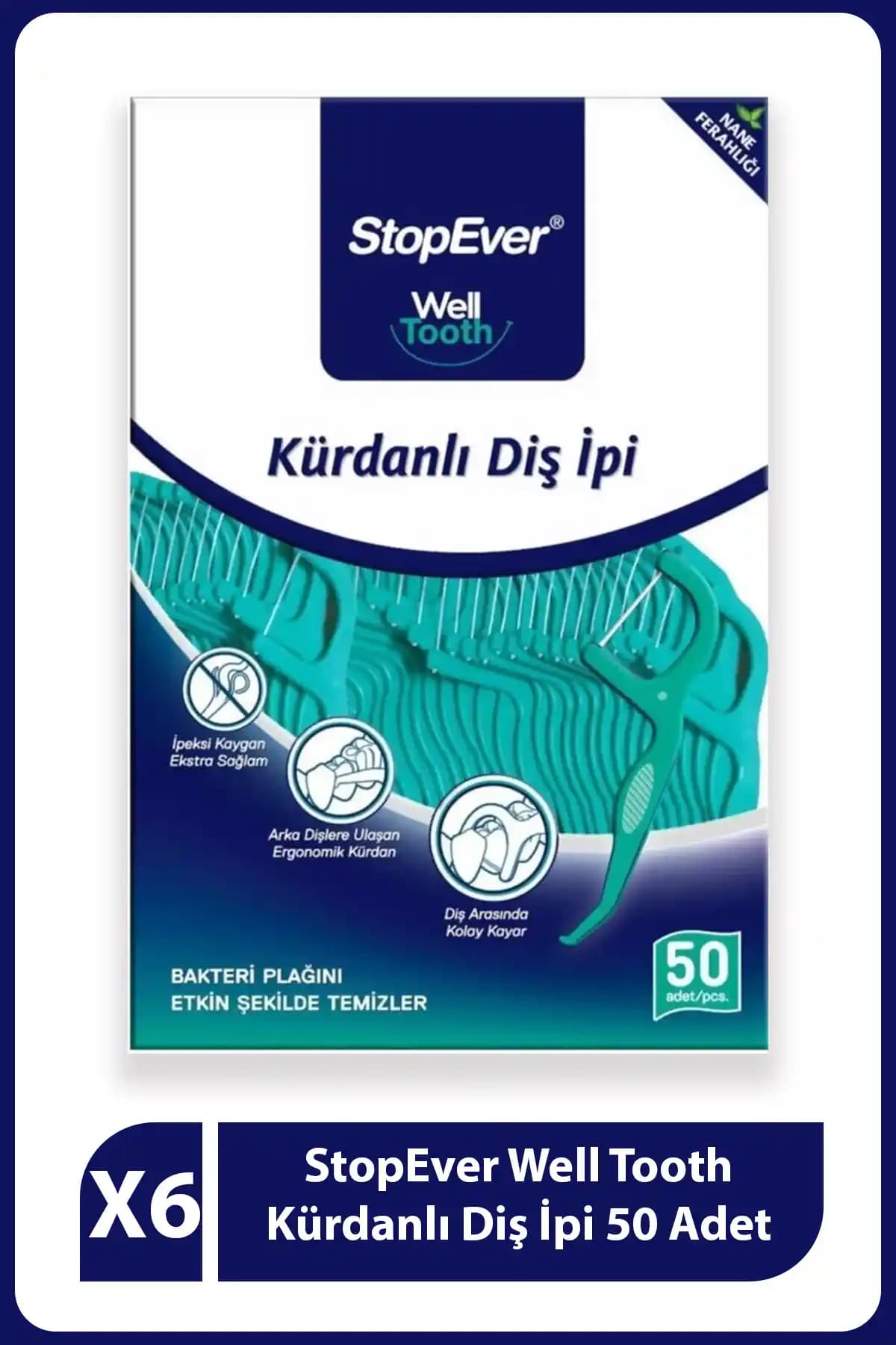 StopEver Well Tooth Kürdanlı Diş İpi: Etkili ve Pratik Ağız Temizliği Çözümü