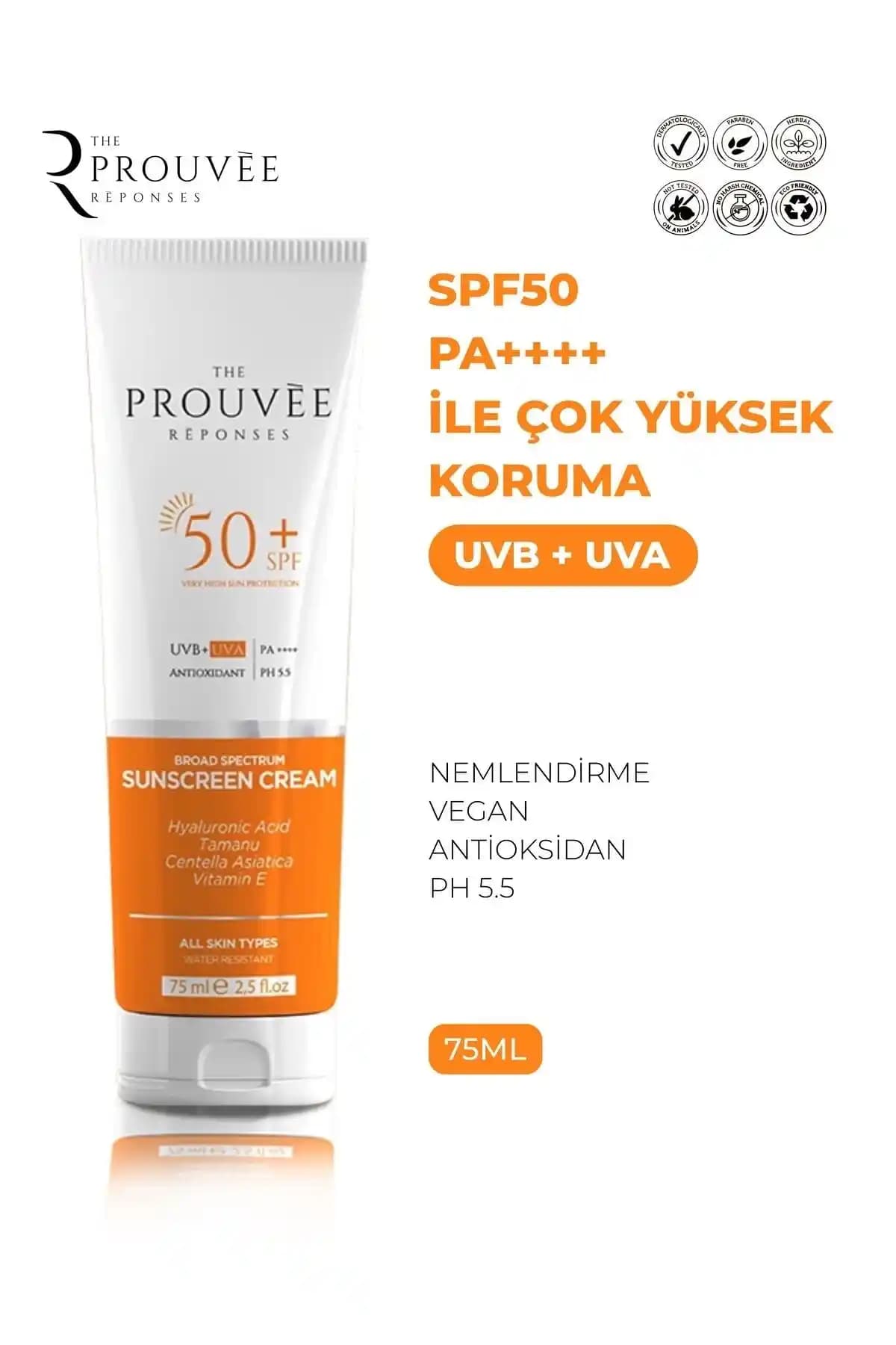 The Prouvee Reponses Sun SPF 50+ Güneş Koruyucu İncelemesi ve Kullanım Özellikleri
