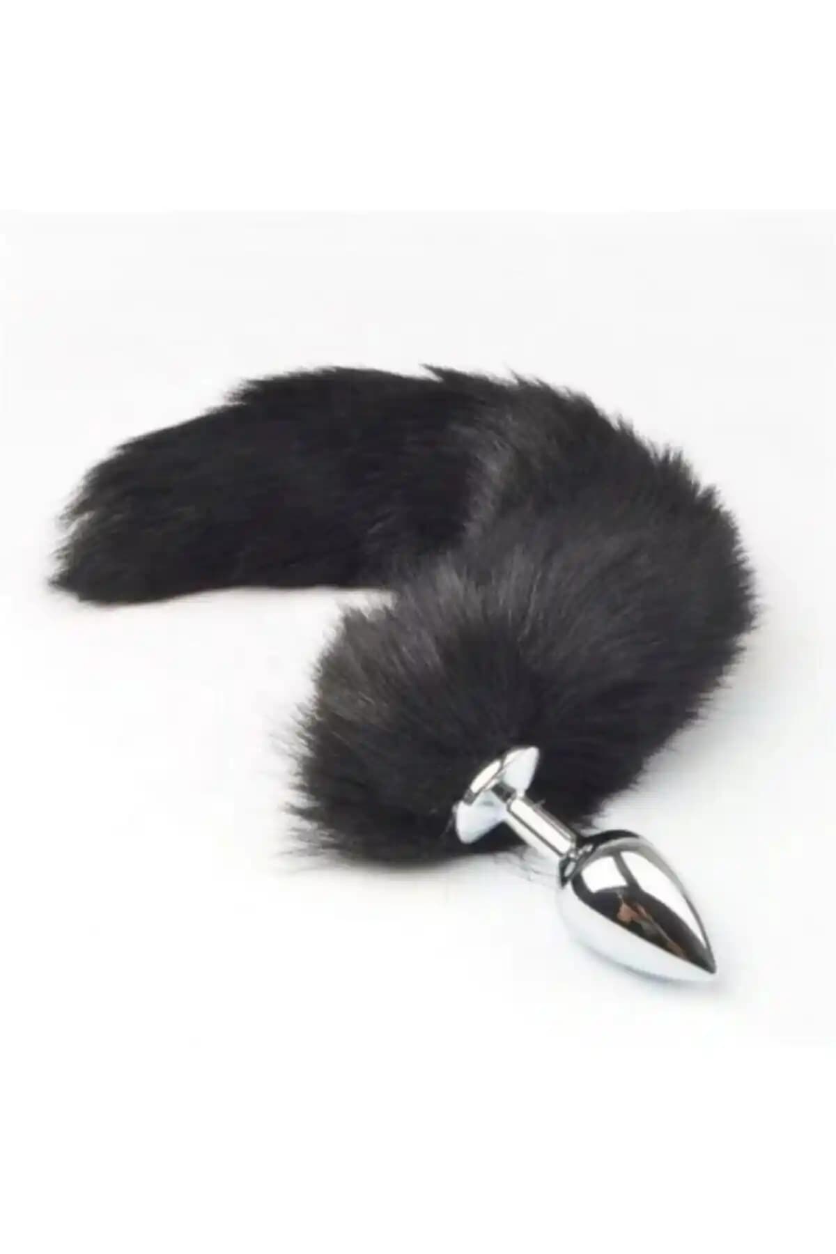 Tilki Kuyruğu Plug Siyah: Estetik ve Güvenli Anal Oyun Deneyimi İçin Uygun Tasarım