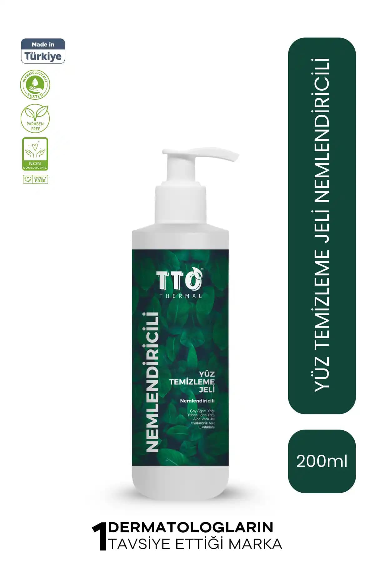 Tto Thermal Nemlendiricili Yüz Temizleme Jeli: Doğal ve Etkili Cilt Temizliği ve Nem Desteği