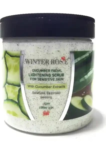 Winter Rose Salatalık Ekstraklı Peeling: Hassas ve Karma Ciltler İçin Doğal Temizlik Çözümü