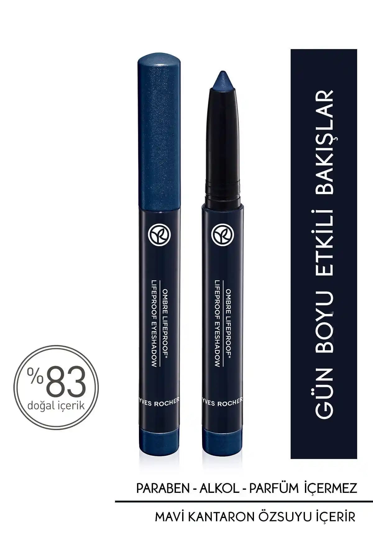 Yves Rocher Krem Dokulu Kalem Far 05 Lacivert: Yüksek Performanslı ve Kalıcı Göz Makyajı