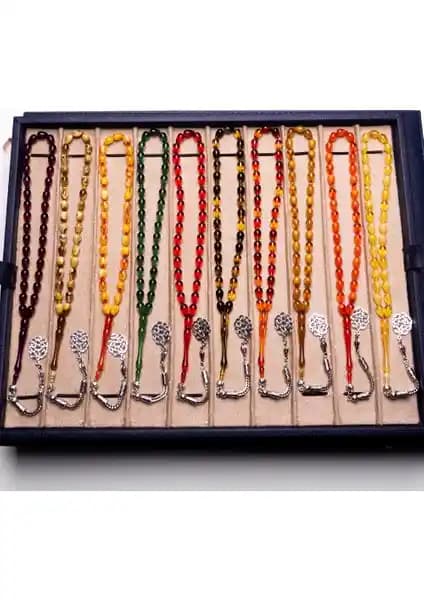 Ziqr Erkek Hediyelik Toz Kehribar Damla Model Tesbih Seti İncelemesi ve Özellikleri