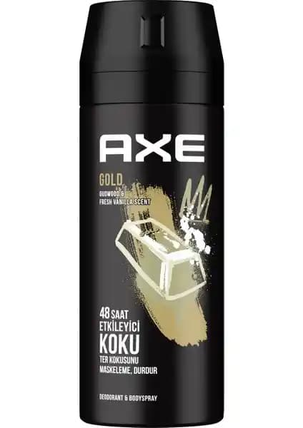 Axe Gold Erkek Deodorant Sprey: Kalıcı ve Sofistike Erkeksi Koku Deneyimi