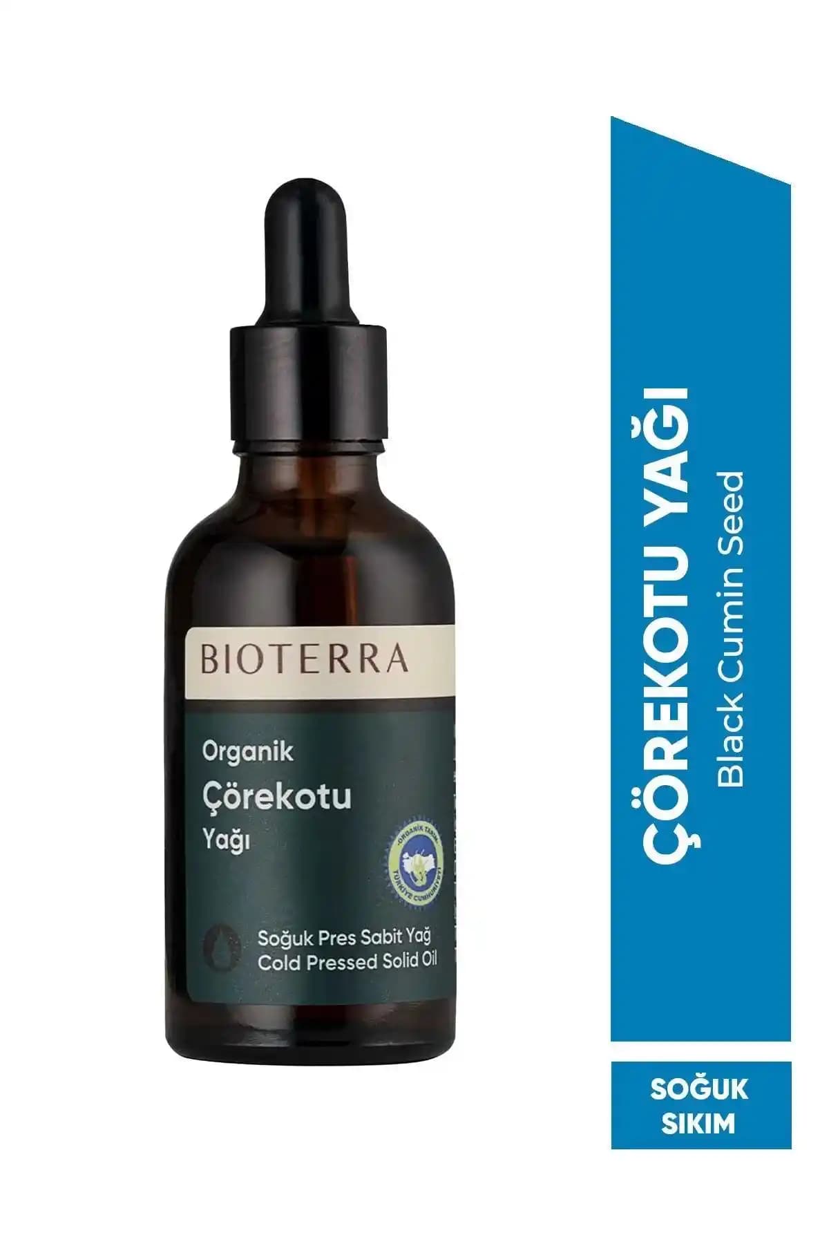 Bioterra Organik Çörekotu Yağı 50 ml doğal ve güvenilir sağlık ve güzellik desteği