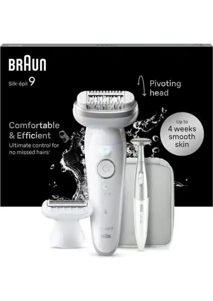 Braun Silk-Épil 9 9-241 Epilatör İncelemesi: Yüksek Performanslı ve Kullanıcı Dostu Cihaz