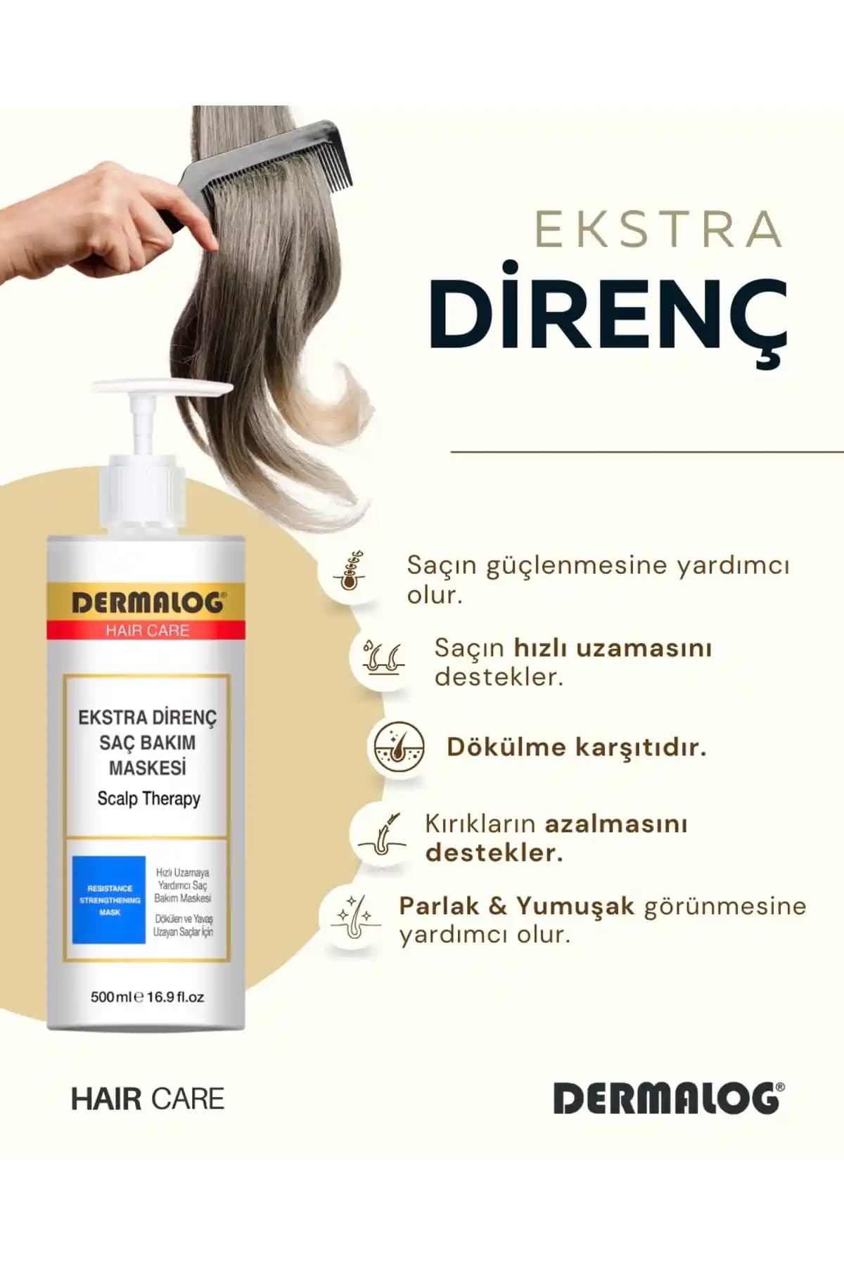 Dermalog Saç Güçlendirici ve Hızlı Uzama Destekli Maske Ürün Özellikleri ve Kullanım Rehberi