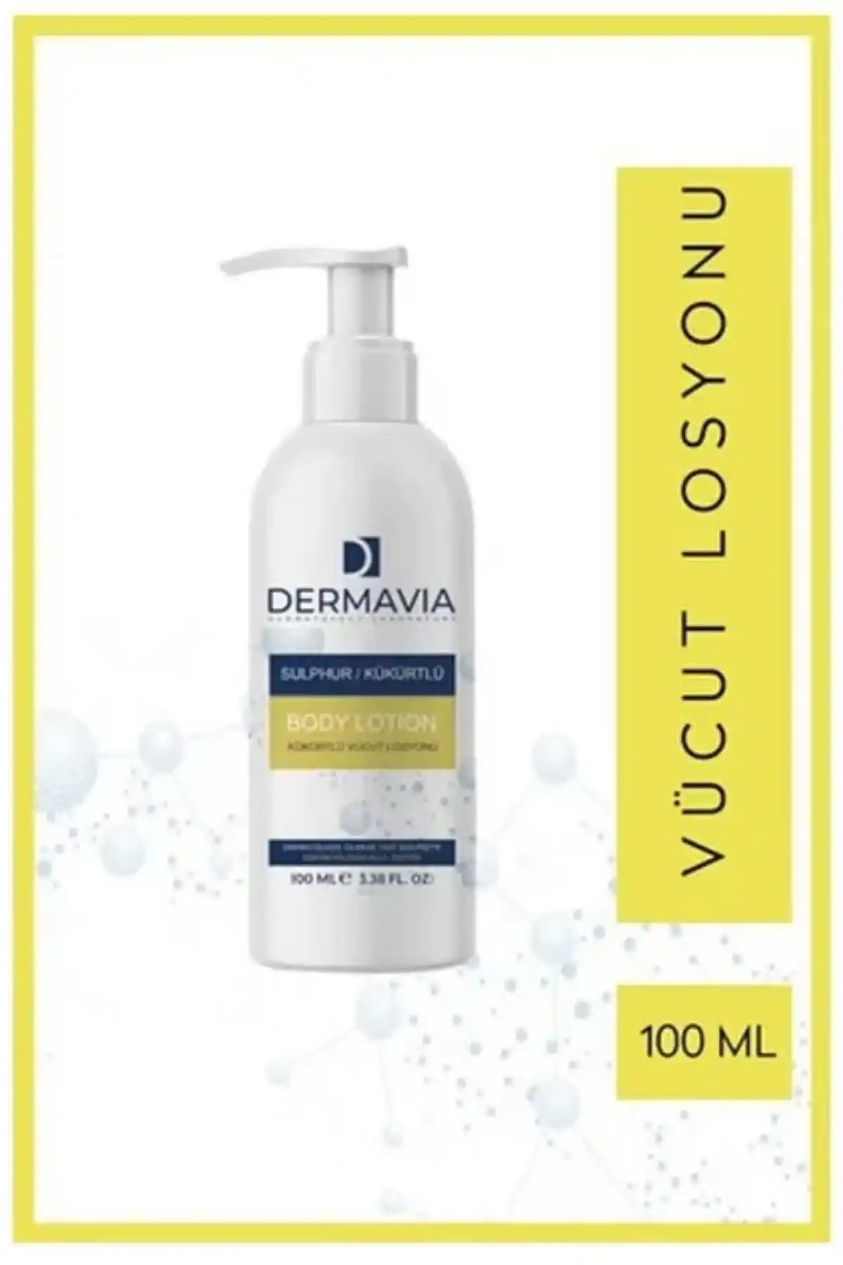 Dermavia Kükürtlü Vücut Losyonu: Kuru ve Hassas Ciltler İçin Nem ve Onarım Çözümü