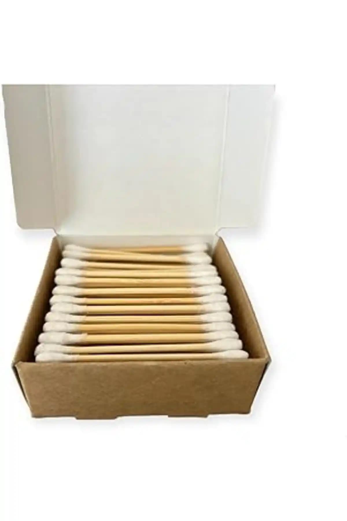 Doğal ve Sürdürülebilir Malzemelerle Üretilmiş Bambu Saplı Kulak Çubuğu Pamuğu Ürün Özellikleri