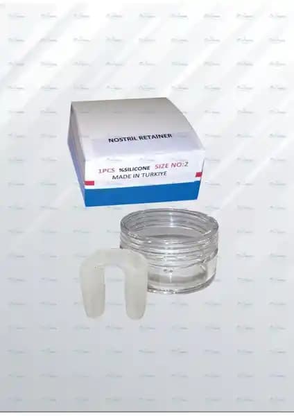 ERMÖZTÜRK MEDİKAL Nostril Retainer: Silikon Burun Deliği Şekillendirme Cihazı Özellikleri ve Kullanım Rehberi