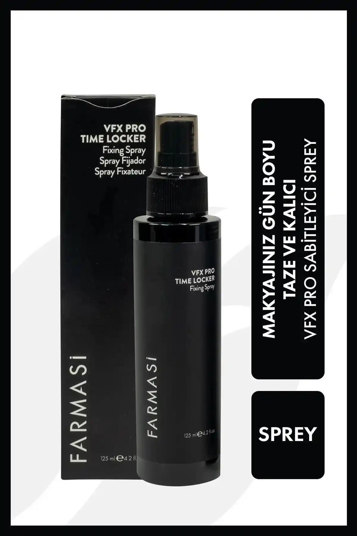 Farmasi Time Locker Makyaj Sabitleyici Sprey Günlük Kullanım İçin Kalıcı ve Hafif Formül