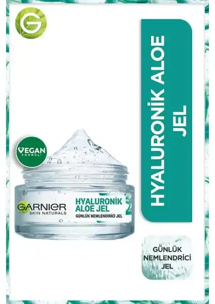 Garnier Hyaluronik Aloe Jel: Doğal İçerikli Hafif ve Etkili Yüz Nemlendirici