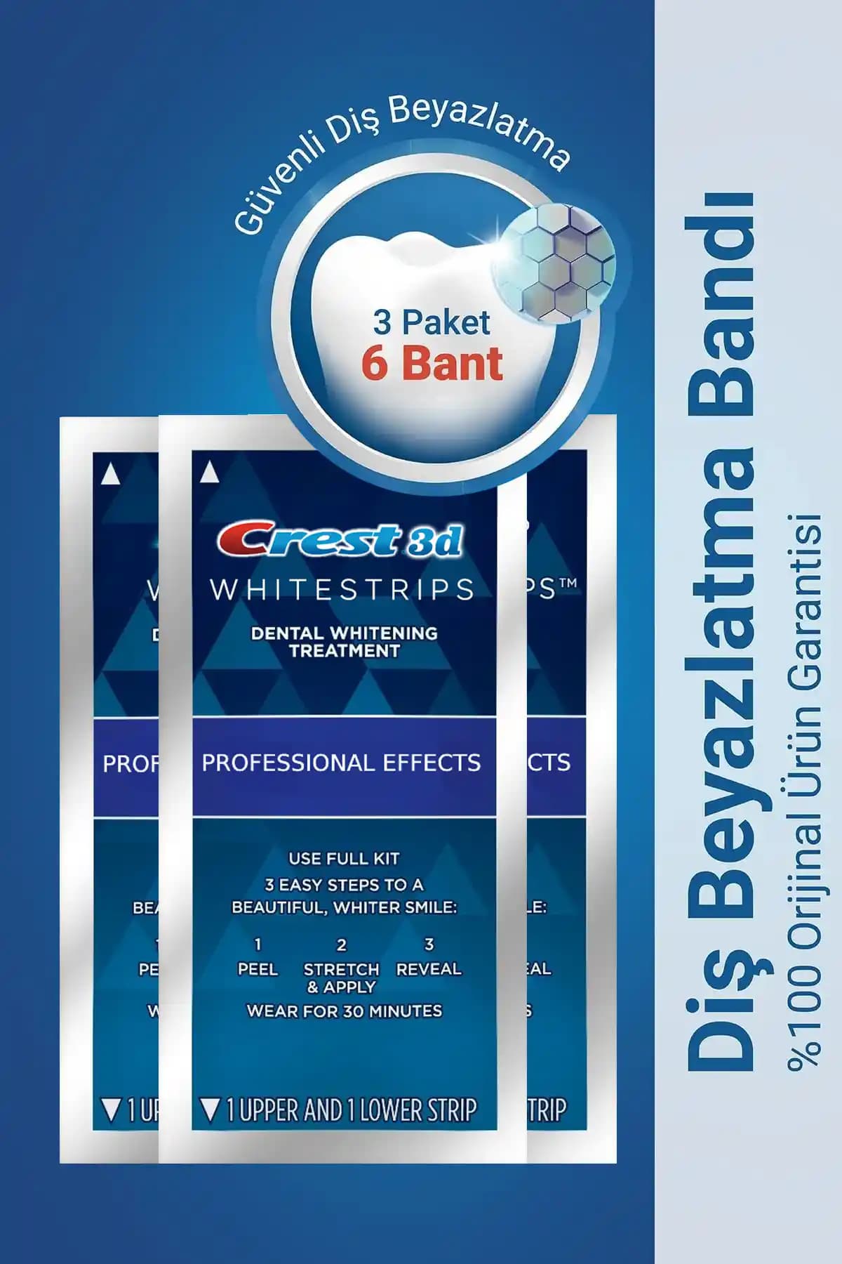 Genel Markalar Whitestrips Professional Effects ile Etkili ve Kolay Diş Beyazlatma Çözümü
