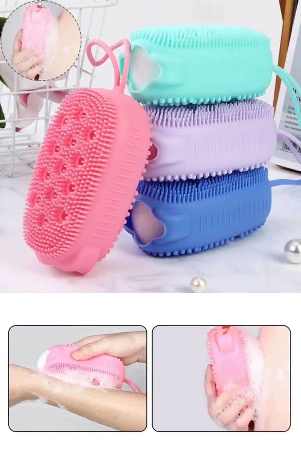 İndirimKap Silikon Duş Lifi: Hijyenik ve Çok Yönlü Temizlik Deneyimi