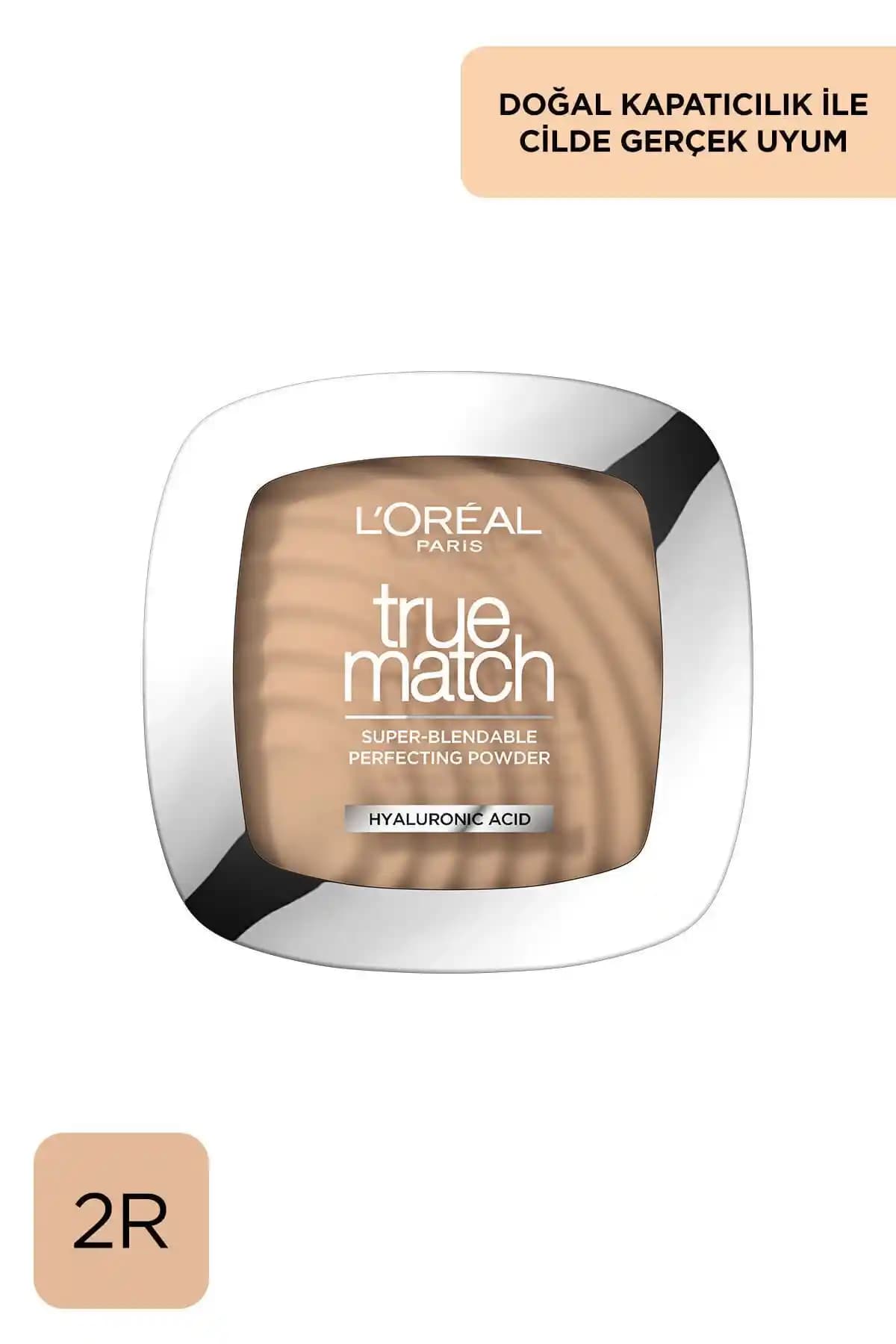 L'Oreal Paris True Match Pudra 2.R/2.C Rose Vanilla: Doğal ve Mat Görünüm Sağlayan Ürün