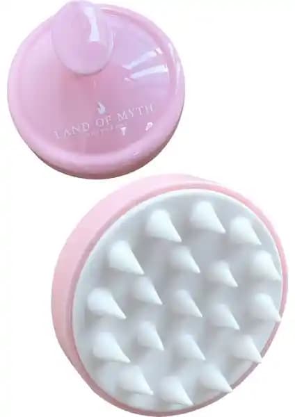 Land of Myth Yu<muş>ak Silikon Dişli Saç Derisi Masaj Şampuan Duş Fırçası İncelemesi ve Kullanım Avantajları