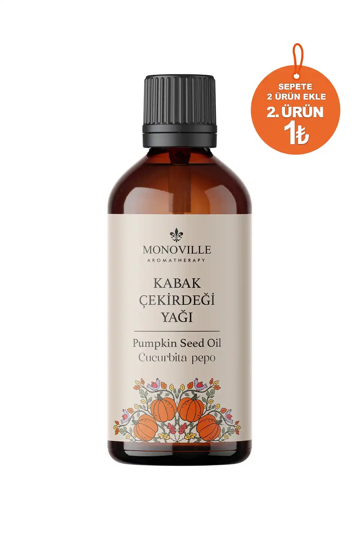 Monoville Kabak Çekirdeği Yağı: Doğal ve Çok Yönlü Cilt ve Saç Bakım Ürünü