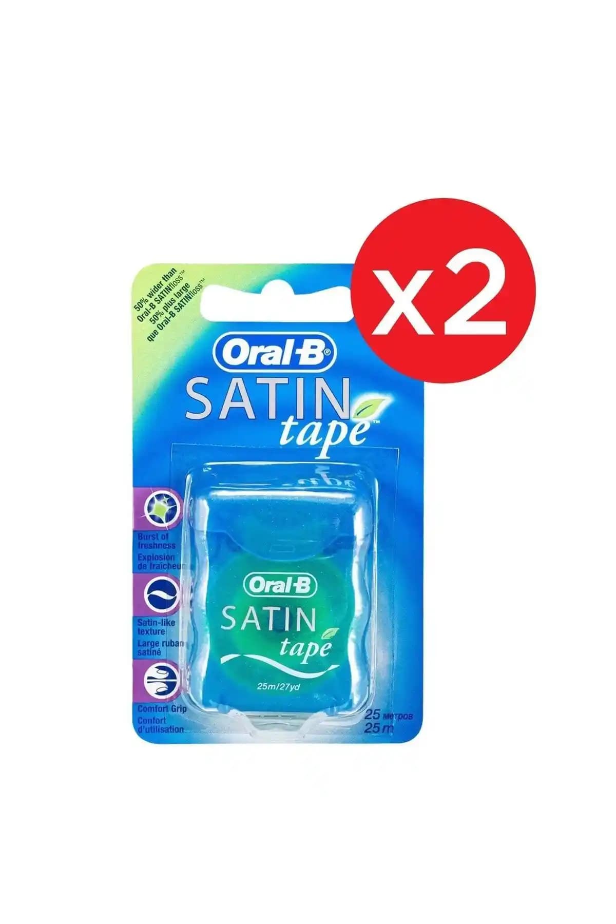 Oral-B Satin Tape Diş İpi: Yüksek Performanslı, Aromasız ve Dayanıklı Diş Temizliği Çözümü
