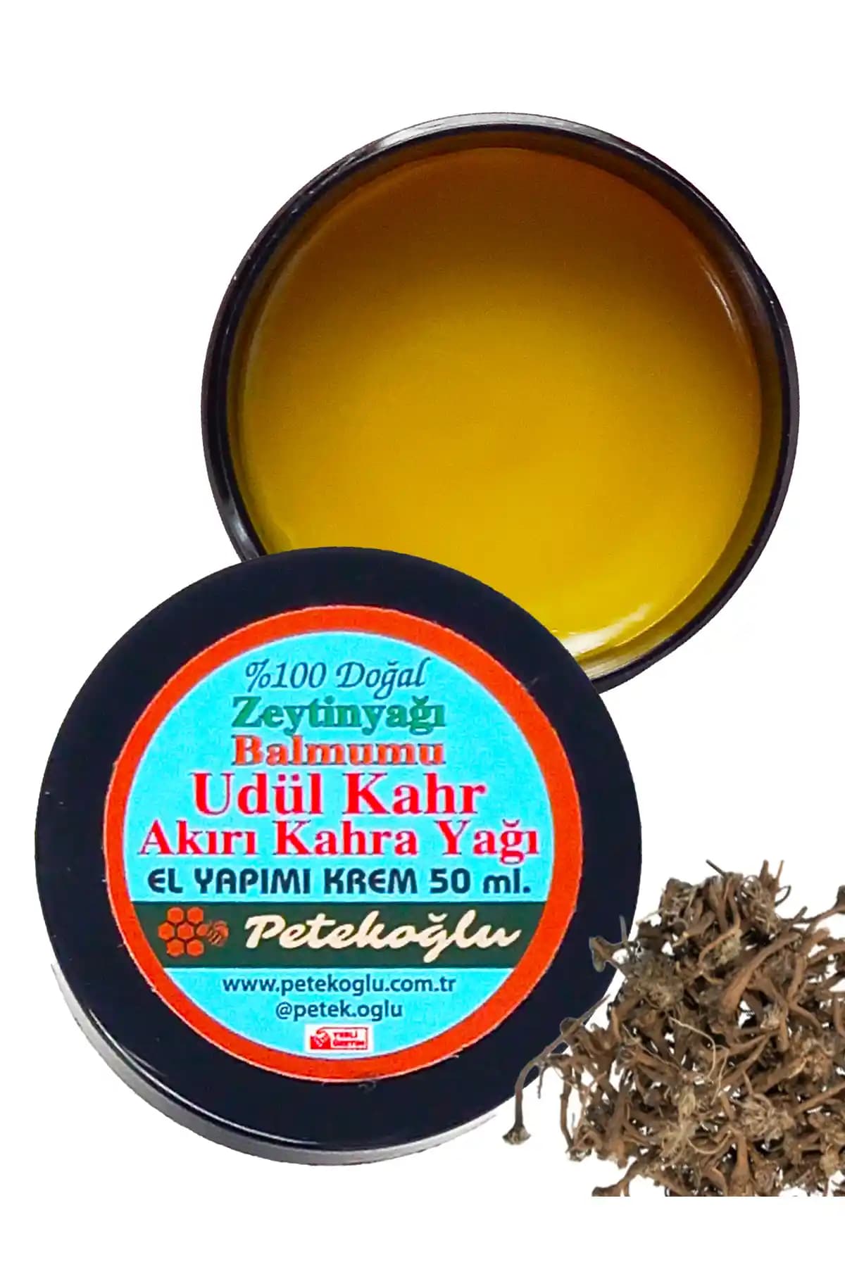 Petekoğlu 50 ml Üdül Kahır Bitkisel Balmumu Nemlendirici ve Onarıcı Kremi
