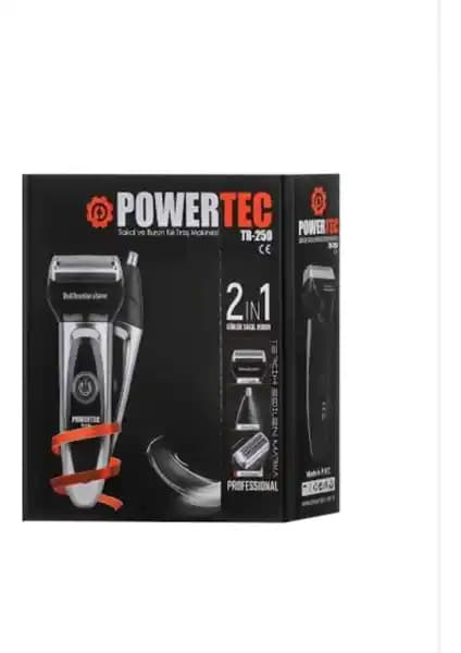 Powertec TR-250 Günlük Sakal ve Burun Kılı Tıraş Cihazı İncelemesi ve Özellikleri