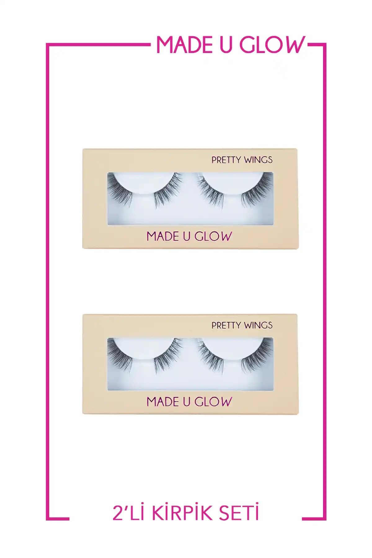 Pretty Wings Kirpik Seti: Doğal ve Hafif Görünüm İçin Pratik Makyaj Çözümü