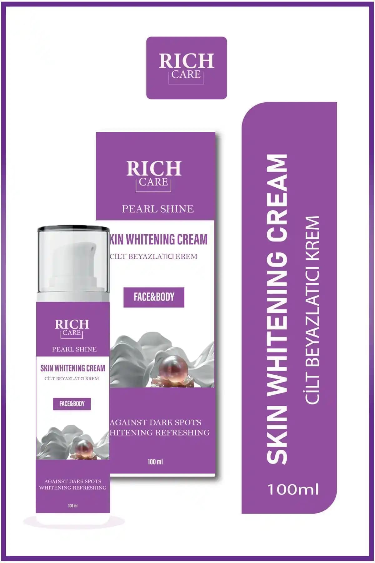 RİCH CARE Genital Bölge Beyazlatıcı Krem: Hassas Ciltler İçin Etkili ve Güvenli Bakım