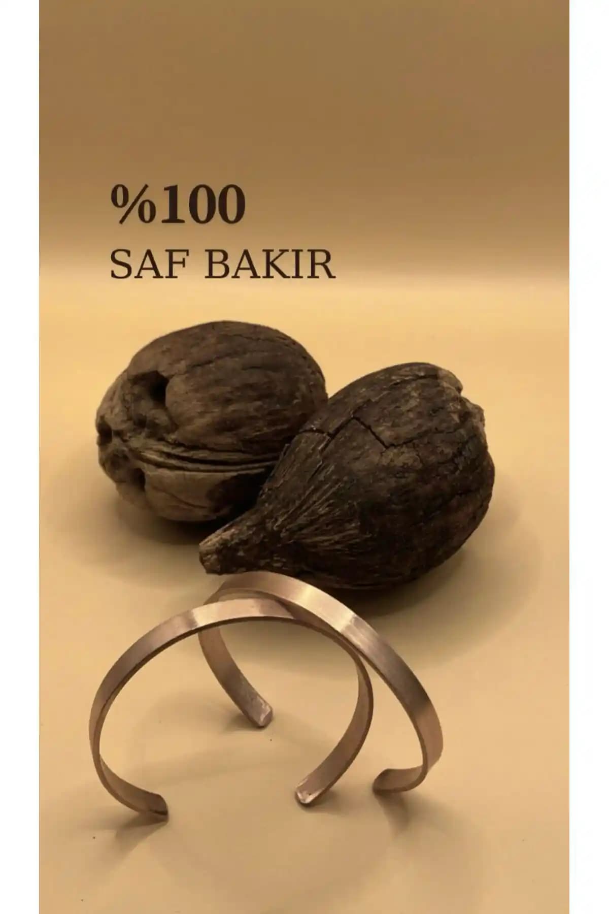 Saf Bakır Bileklik Combin Accessory Estetik ve Dayanıklılık Sunan Minimalist Tasarım