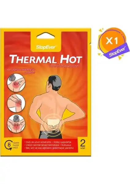 StopEver Termal Plasteri Kas ve Eklem Rahatlatıcı Doğal Sıcak Terapi Ürünü Tanıtımı