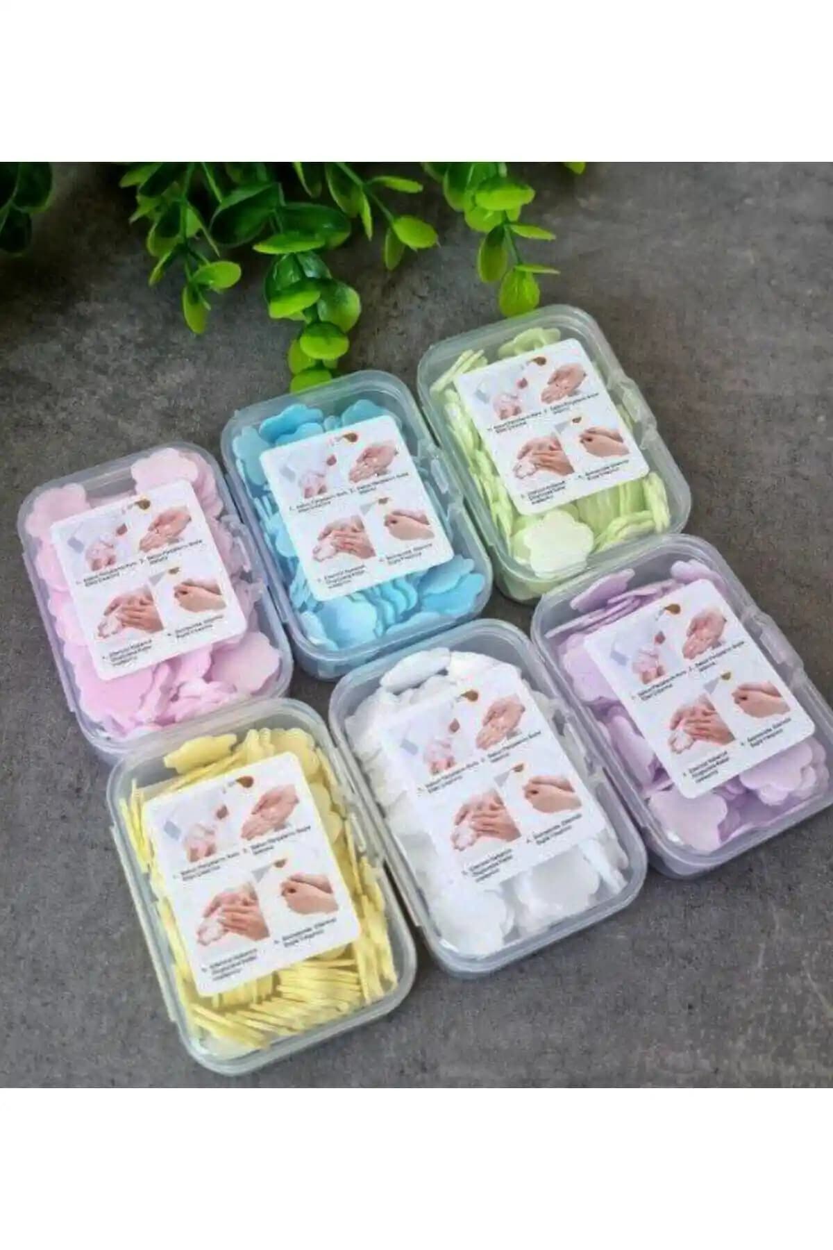 Türkiye Menşeli Sihirli Sabun Kokulu Çiçek Modeli Pratik ve Hoş Kokulu Temizlik Ürünü