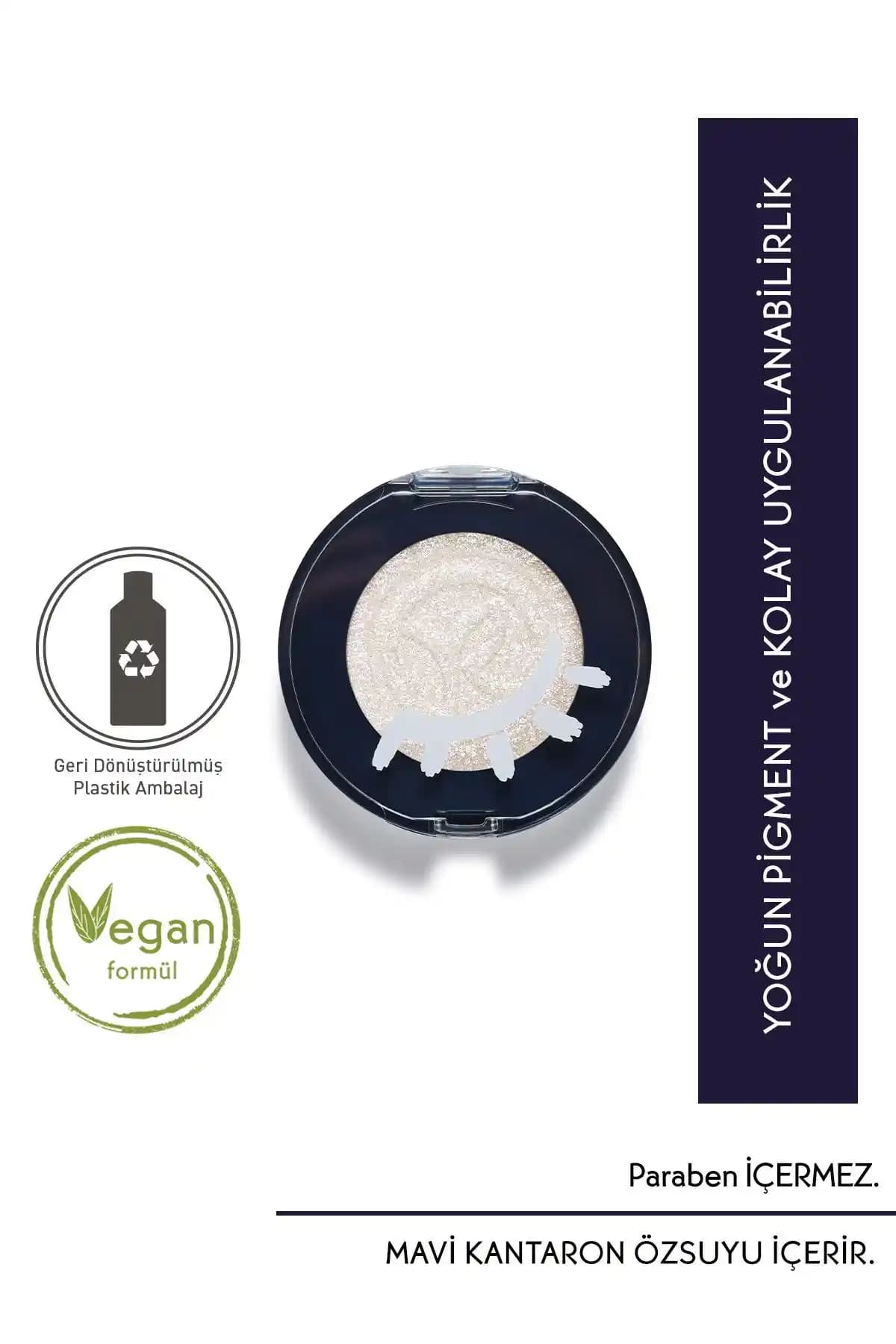 Yves Rocher Tekli Far-27 Metalik Beyaz Göz Farı İncelemesi ve Kullanım İpuçları