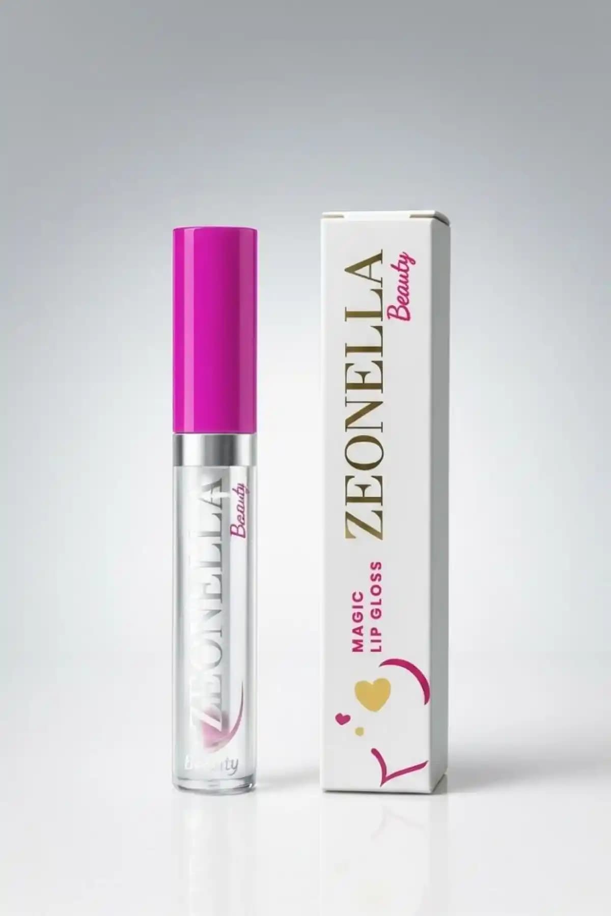 Zeonella Beauty Magic Lip Gloss Dudak Parlatıcısı Güvenli ve Doğal Görünüm Sağlar