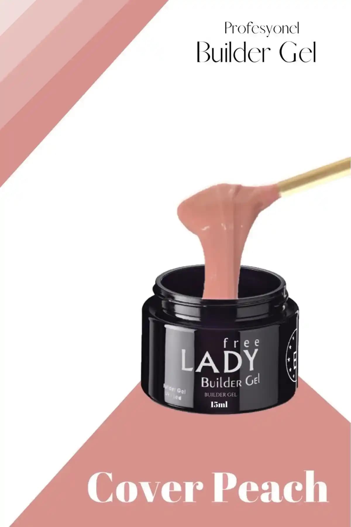 FREELADY Protez Tırnak Builder: Yüksek Kaliteli Jel ile Güçlendirme ve Uzatma