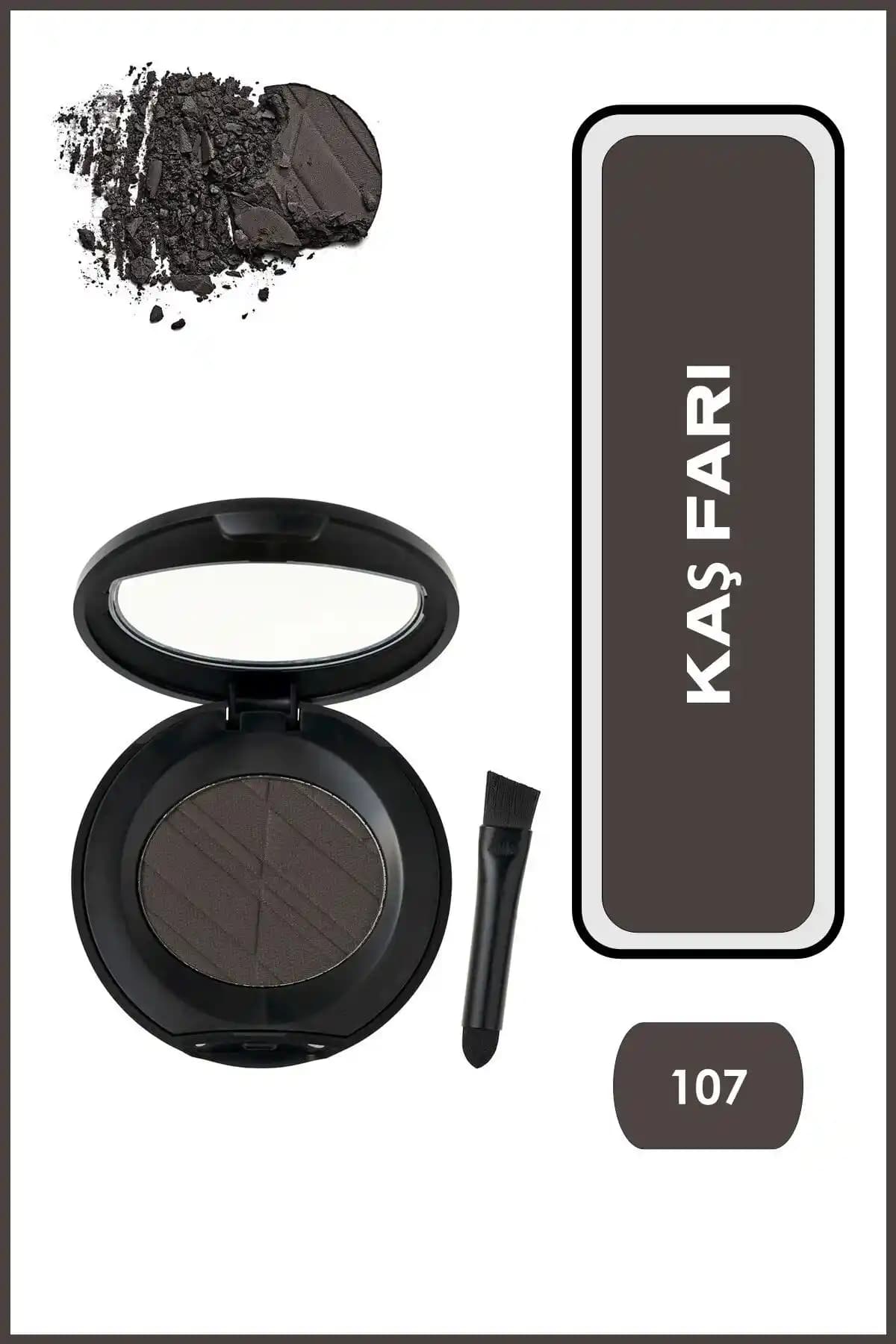 Golden Rose Eyebrow Powder No: 107 - Doğal ve Hafif Kaş Şekli İçin Uygun Ürün