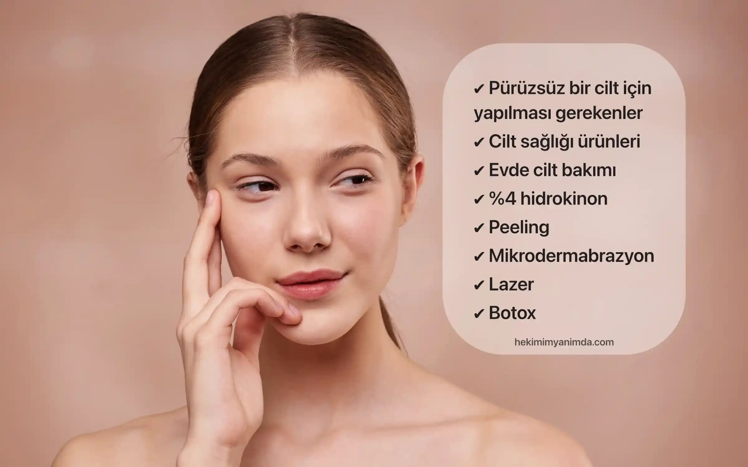 2000'lerin Başındaki Kızların Temiz Cilt Görünümünün Nedenleri ve Etkileyen Faktörler