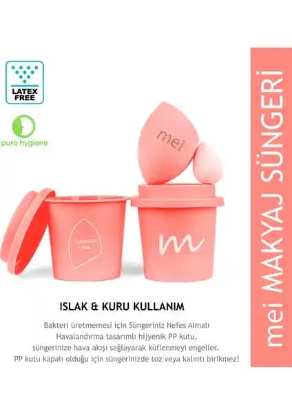 Mei Coffee Cup ve Mujgan 3'lü Makyaj Süngeri Setleri Karşılaştırması