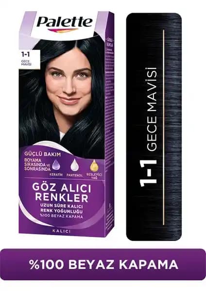 Palette Marka Saç Boyası Karşılaştırması: Gece Mavisi ve Bal Köpüğü Ürünleri