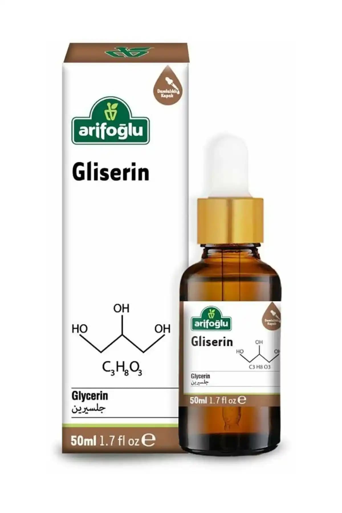 Arifoğlu Gliserin 50 ml doğal içerikli çok yönlü nemlendirici ürün