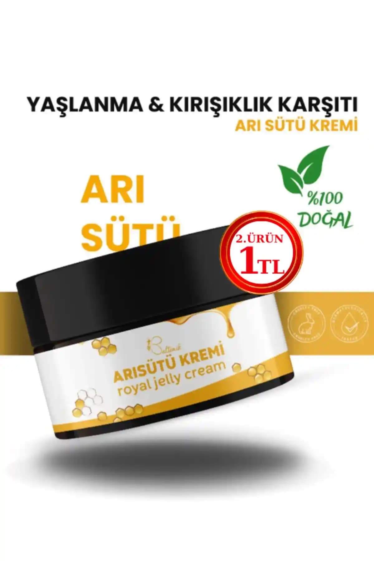 Baltonik Yaşlanma ve Kırışıklık Karşıtı Arı Sütlü Krem Özellikleri ve Kullanım Rehberi