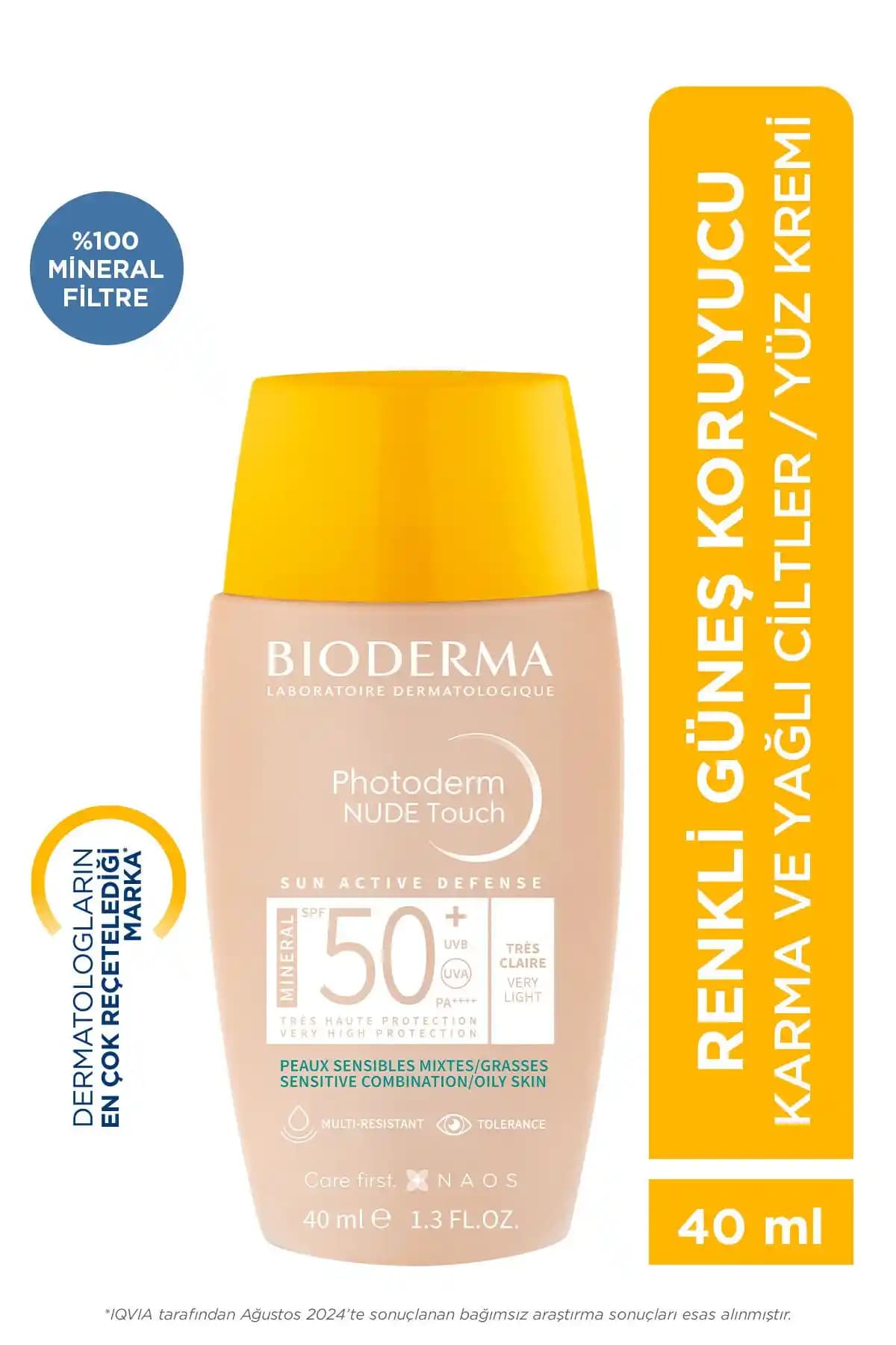 2025'te Güneş Korumasında Devrim: Bioderma Nude Touch SPF50+ ile Tanışın