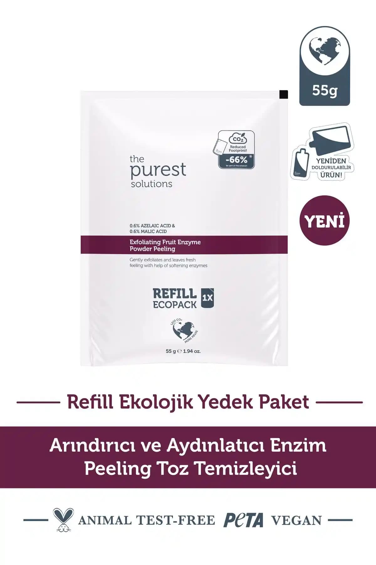 Doğal İçerikli Enzim Peeling Tozuyla Sağlıklı ve Parlak Cilt Bakımı